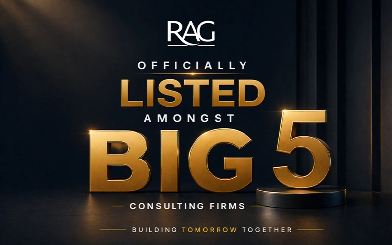 RAG Holdings officially listed among the top 5 consulting firms