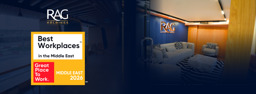 RAG Holdings recognised among the Best Workplaces in the Middle East 2026 by Great Place to Work Middle East